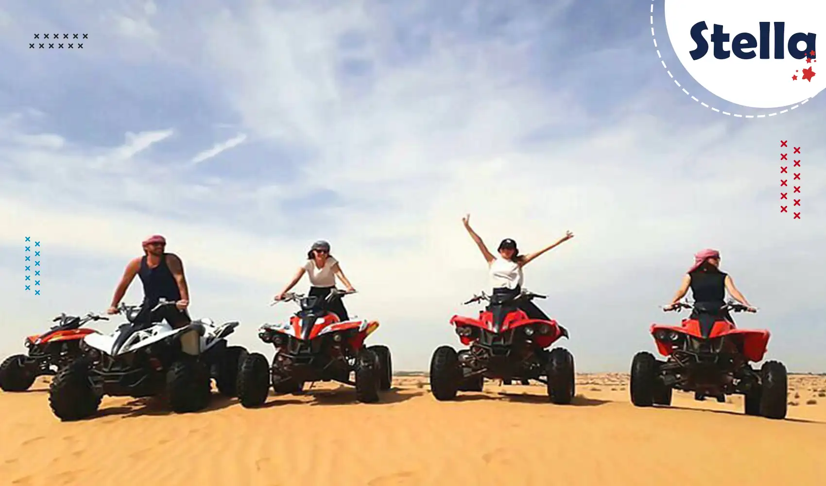 Partez plus loin dans le désert avec ce safari en quad de 5 heures – paysages à couper le souffle et rencontre avec les Bédouins.